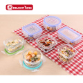 Nettes Mini-Glas-Baby-Fütterungs-Lebensmittel-Container-Set
